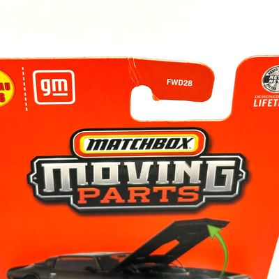 1977 Pontiac Firebird Black Matchbox Moving Parts MB1570 2026 1/64