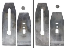 Orig. 2 3/8" Cutting Iron & Chip Breaker for V. & B. Plane No. 906- mjdtoolparts