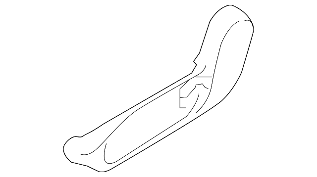 Genuine Nissan Outer Finish Panel 87380-9PA0A