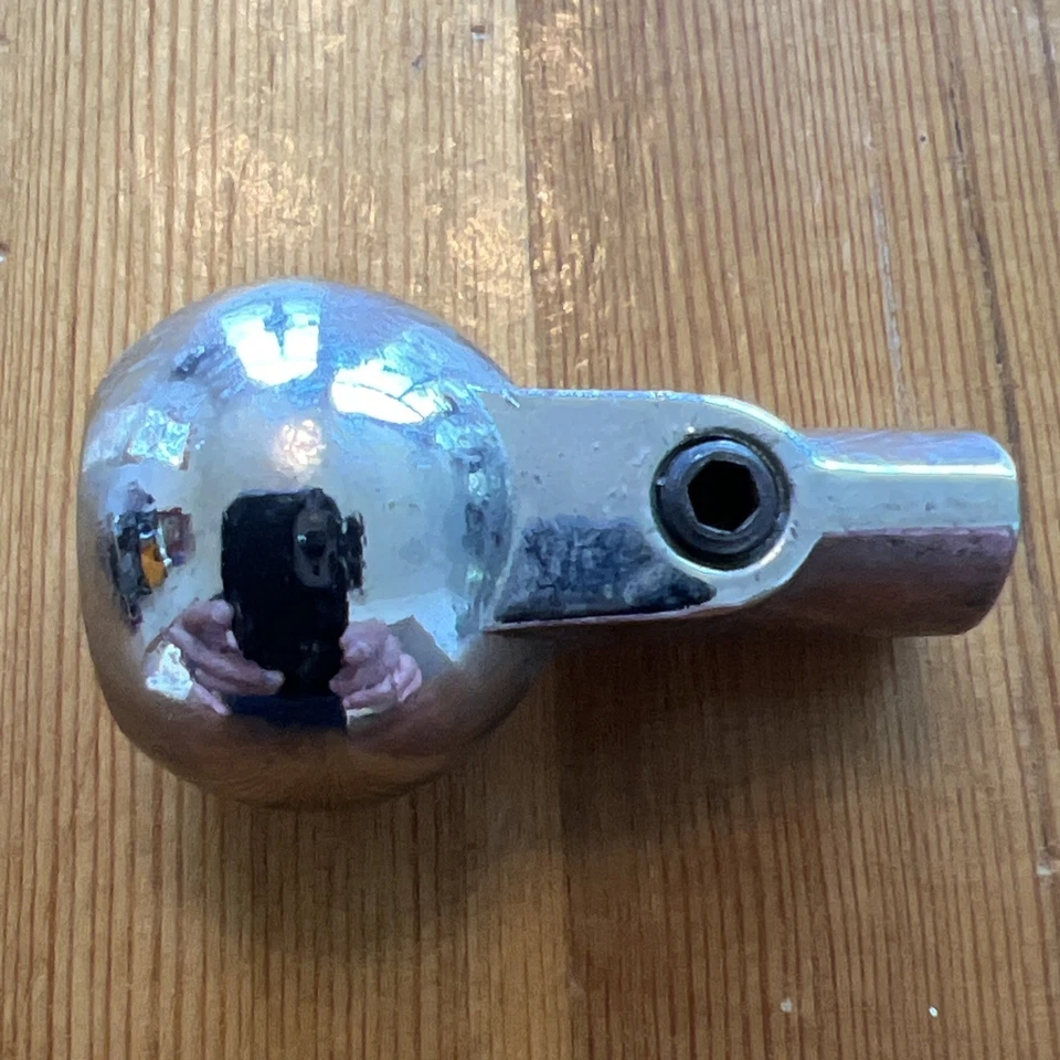 1962 - 1964 Plymouth хромированный переключатель температуры Savoy Belvedere Fury - Изображение 4 из 4