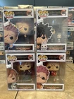 Funko Pop! JuJutsu Kaisen Set of 4 Figures w/Pop Protectors