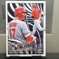 2020 Panini Donruss Optic Baseball Shohei Ohtani Illusions #OI-13