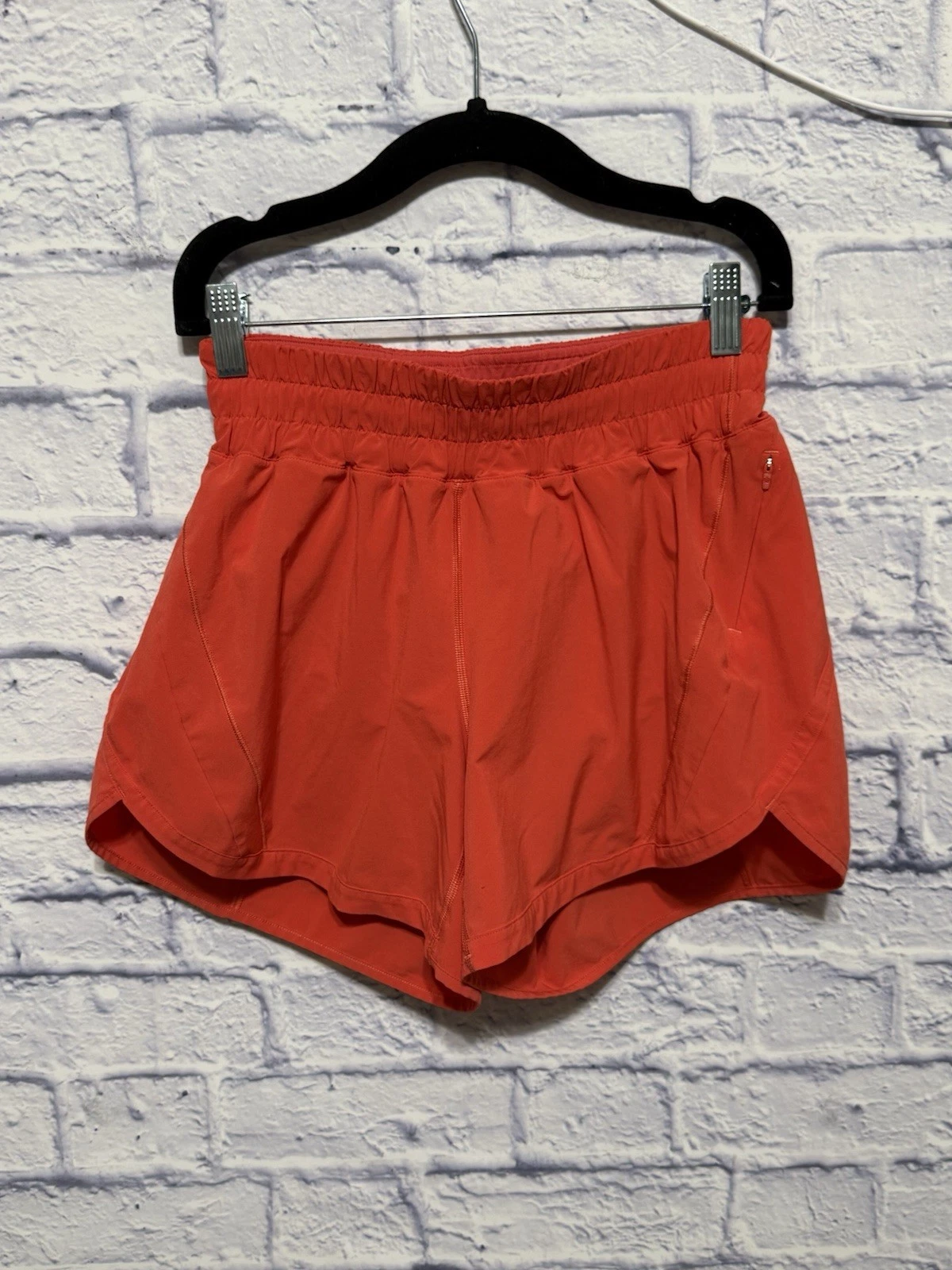 Lululemon Track That Short 5” in Pink Punch Athletic Shorts Lightweight Size 6