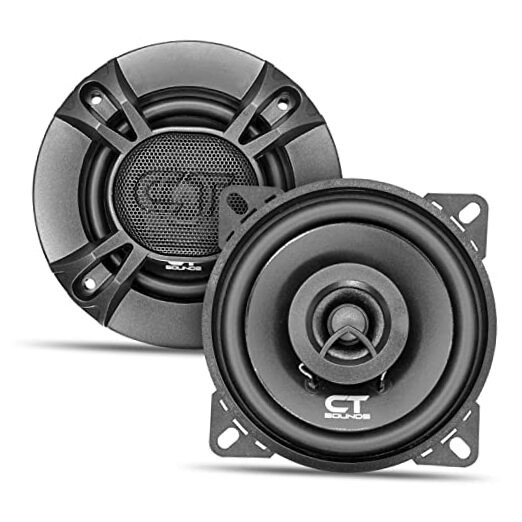 CT Sounds BIO-4-COX 4 Inch Coaxial Car Speakers, 160 Watts M