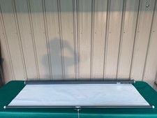 Vintage DA-LITE Size 70"x 70" Pull Down - Retractable Projector White Screen