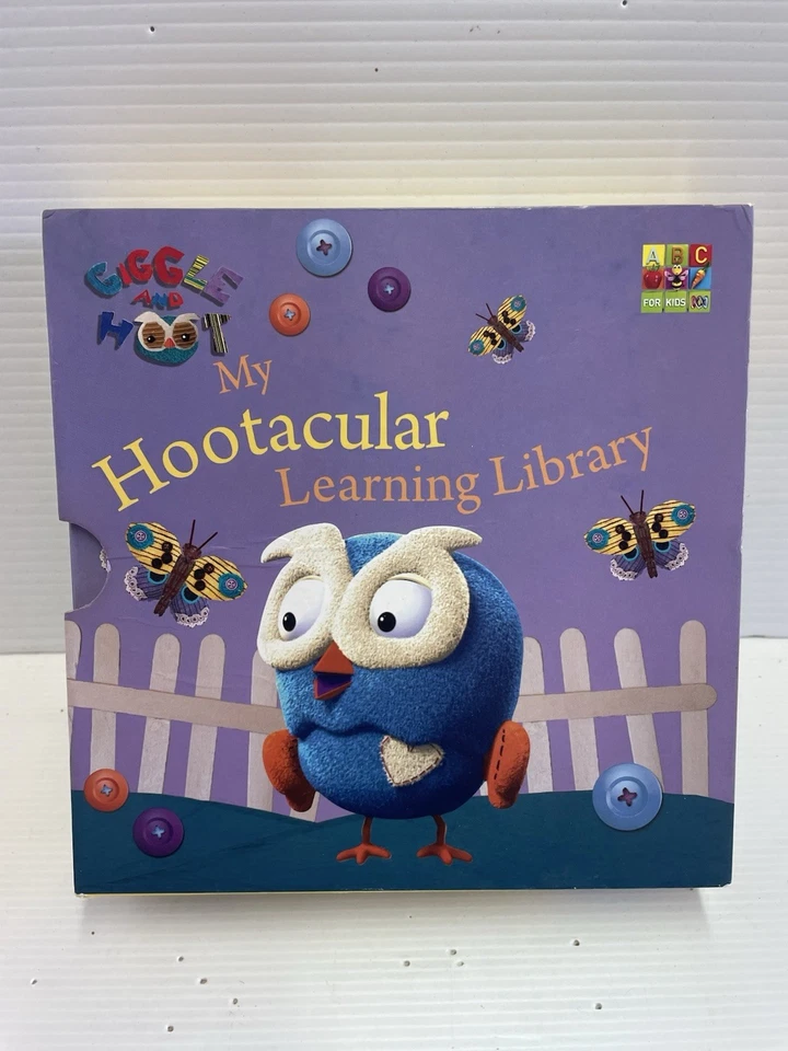 Giggle and Hoot BOXSET Hootacular Learning Library Pictoria HC SET ABC Kids. AUS - Image 4 of 4