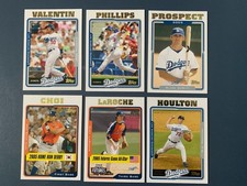 2005 LA Dodger Topps Baseball Updates 11-card lot (NM/MT)