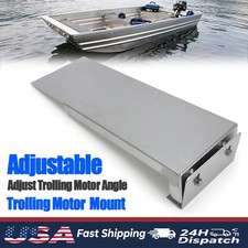 For Jon Boat Aluminum Boat Adjustable Trollin...