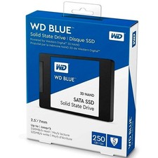 Western Digital 250GB WD Blue 3D NAND SSD SATA WDS250G2B0A - NEW!