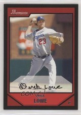 2007 Bowman Derek Lowe #49 0c4