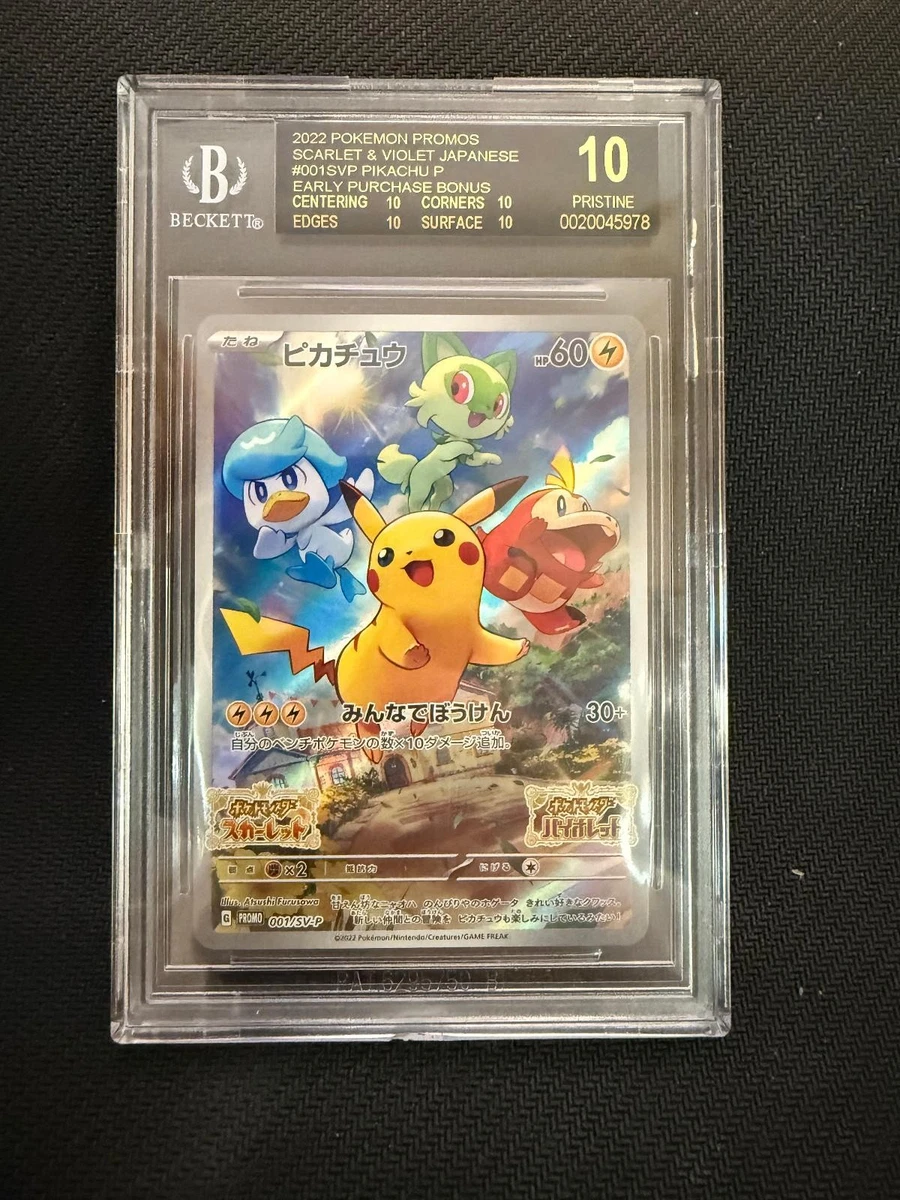 Pokémon TCG Beckett Grading Services (BGS) Grade 10 Collectible
