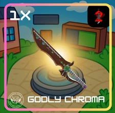 Roblox Murder Mystery 2 MM2 Chroma Gingerblade Godly Knife 🔥SAME DAY DELIVERY🔥