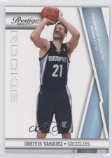 2010 Prestige Rookie Draft Picks Rights Light Blue /999 Greivis Vasquez #178 0f8