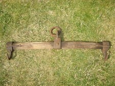 Alter Pferdeschwengel Schwengel Pferdegespann Blumenampel Wegscheid L:86,5 cm 