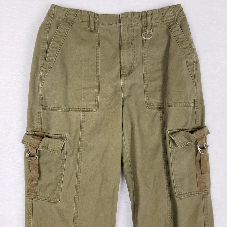 Pantalones de chándal Forever 21 cargo M verde oliva ropa de calle utilitaria Y2K ropa de calle Foto 2 de 4