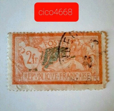 Briefmarke Frankreich 1920, Freiheit und Frieden, Typ Merson, neue Werte