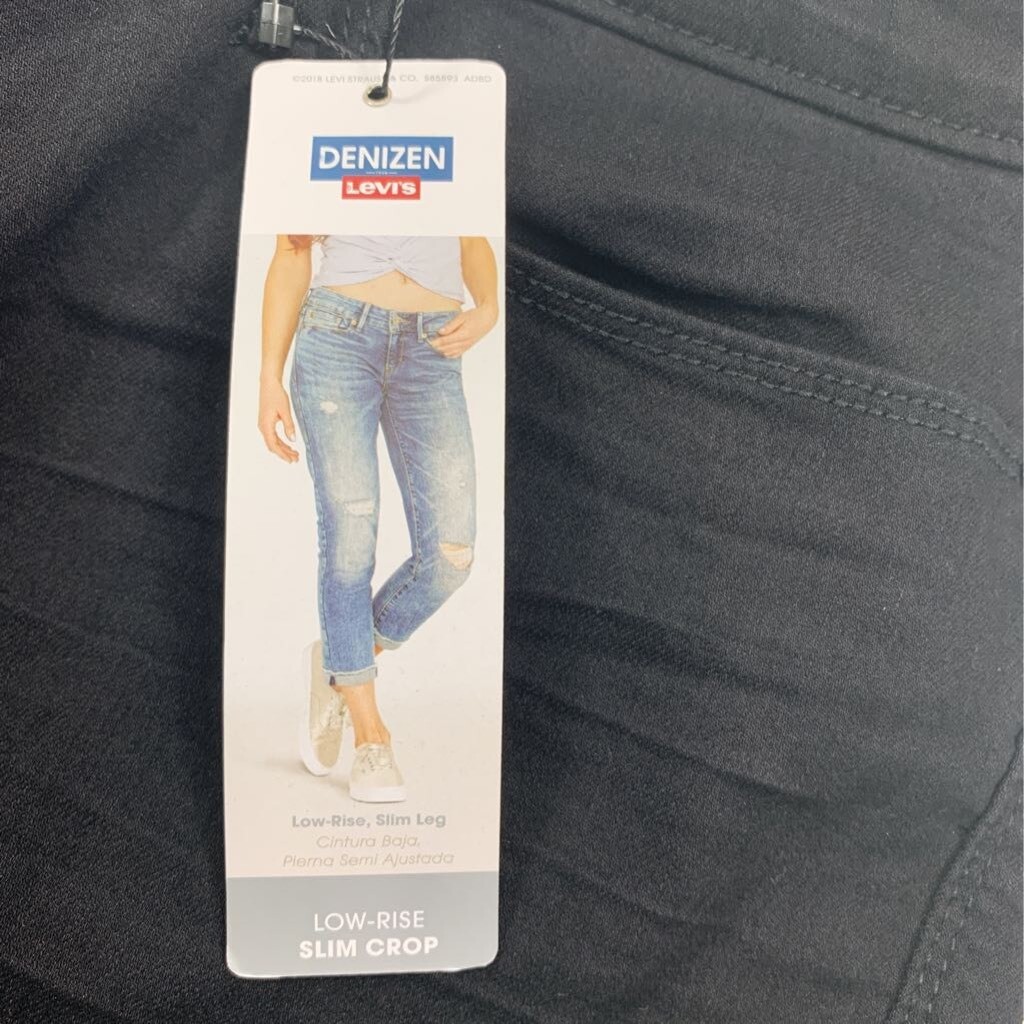 denizen low rise slim crop