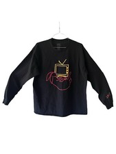 Harry Styles Love On Tour 2022 Long Sleeve Bunny Graphic Tee Size XL