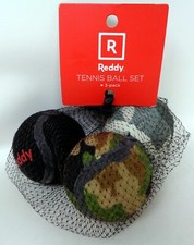 REDDY Set of 3 Tennis Balls For Dogs NEW 