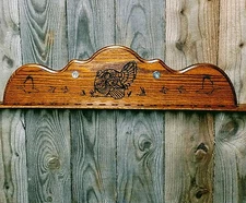 19 WILD TURKEY  BEARD HOLDER DISPLAY 12ga MOUNT OAK HOLDER PLAQUE TAXIDERMY