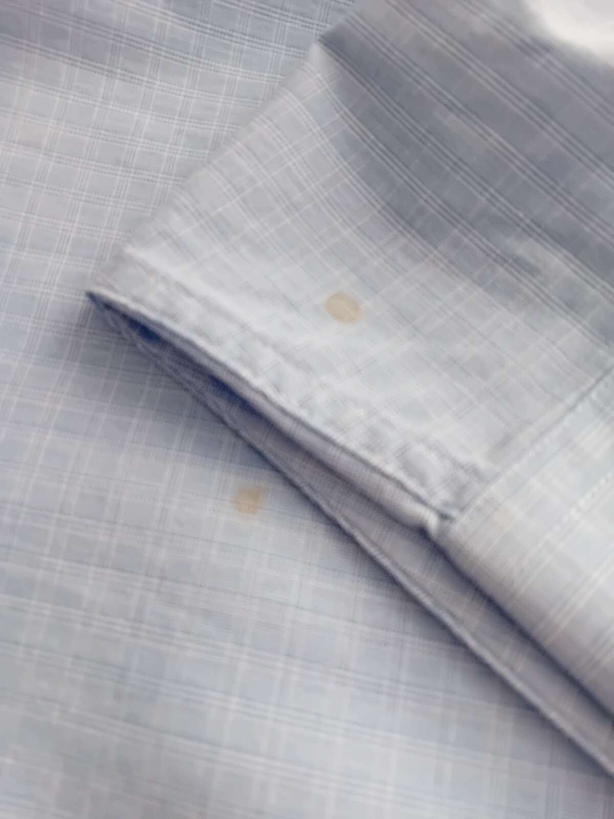 camicia uomo cotone yves saint laurent taglia 48 pollici 16 colletto elegante a quadri formale