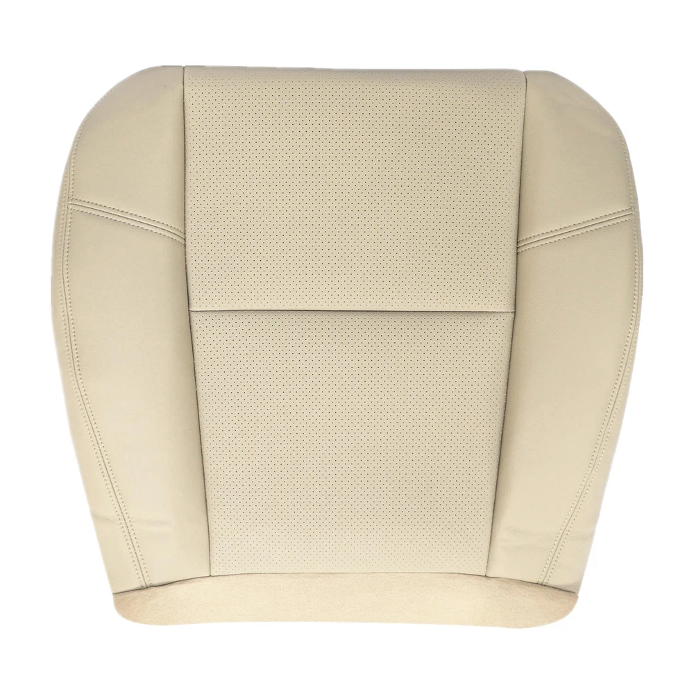 2009-2014 For Cadillac Escalade EXT Front Bottom Top AC Leather Seat Cover Tan