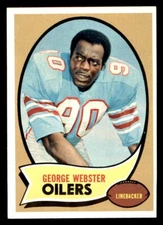 1970 Topps Football #120 George Webster EX/MT *d4