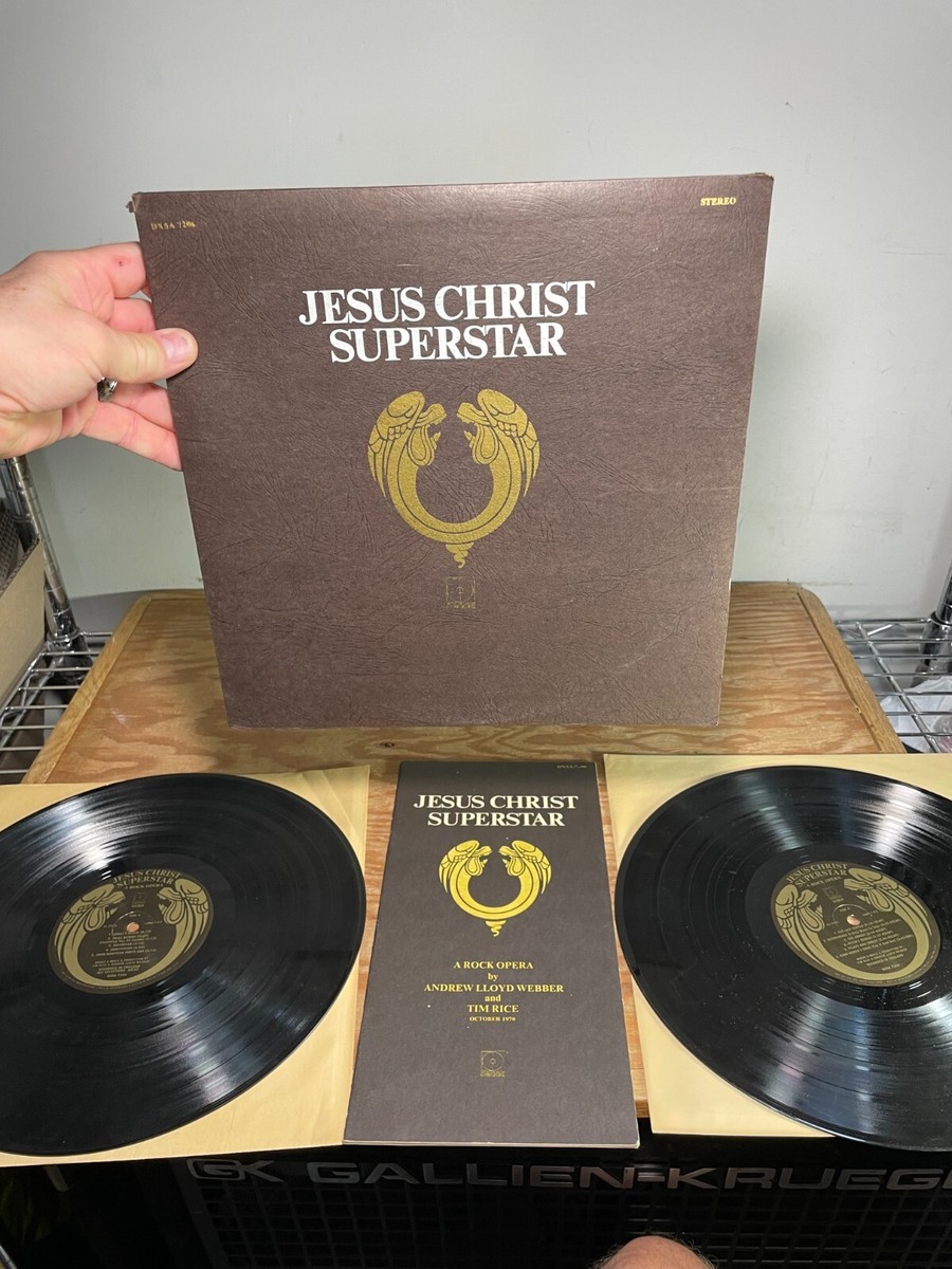 欧2discs LP Various, Andrew Lloyd Webber &amp; Tim Rice Jesus Christ Superstar (A Rock Opera) 0600753933312 Geffen Records /00520 Jesus Christ Superstar A Rock Opera by Andrew Lloyd Webber