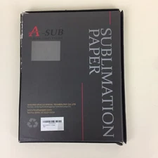 A-Sub Sublimation Paper 125 G 8.5”x11” 110 Sheets Koala Paper New Open Box