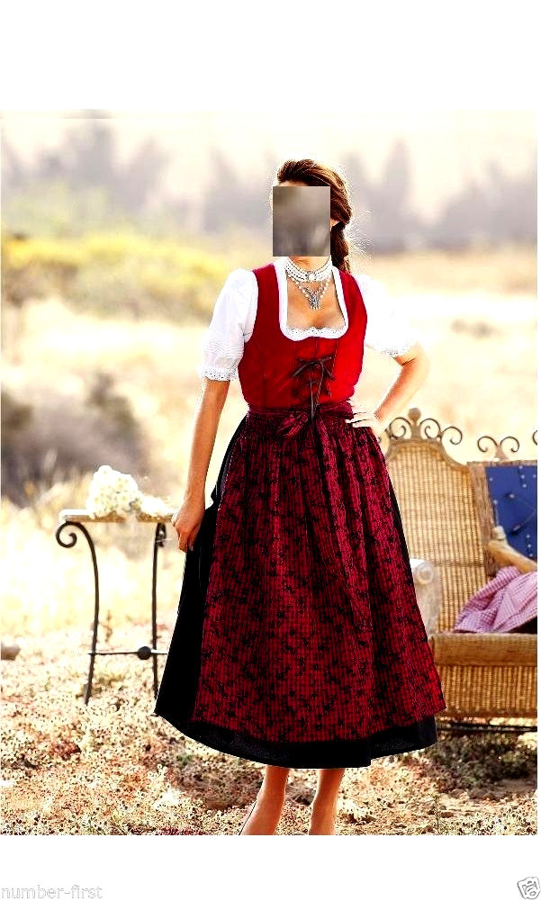 dirndl rot