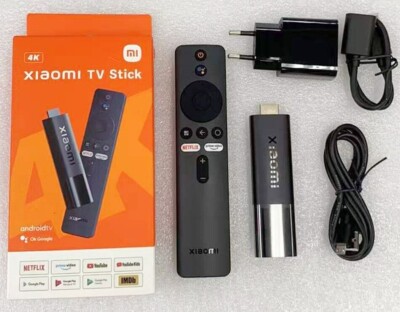 Xiaomi Mi Smart TV Stick 4K Android Streamer Streaminggerät mit Fernbedienung versiegelt