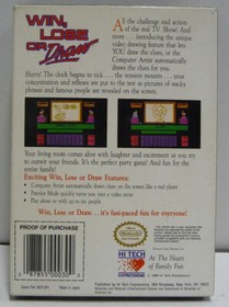 WIN, LOSE, OR DRAW - NES - NINTENDO USA NTSC CIB BOXED 1990