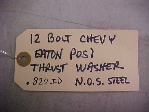 12 bolt Chevy Eaton posi thrust washer N.O.S. - Picture 5 of 5