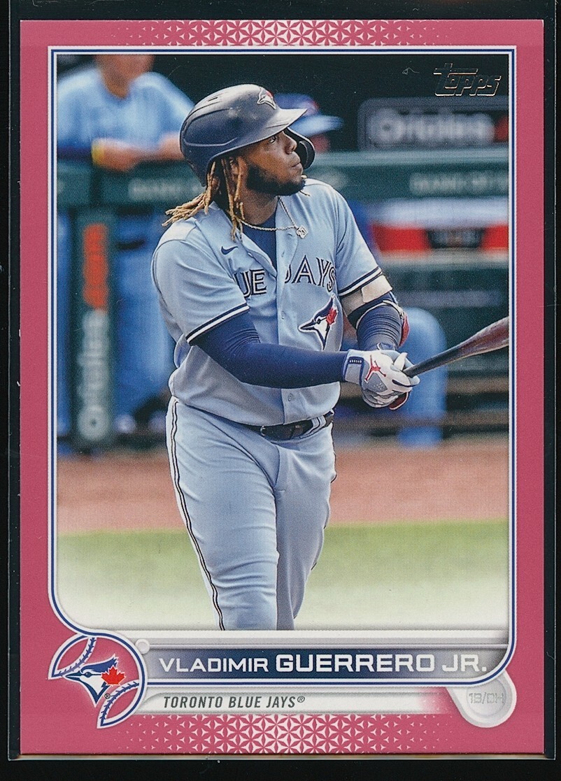 Vladimir Guerrero Jr 2022 Topps Mother Day Pink #300 14/50