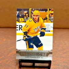 2023-24 Upper Deck Luke Evangelista #DD-3 Debut Dates