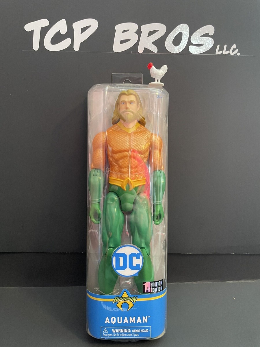 DC Comics Spin Masters 1st Edition 12 Inch Action Figure Aquaman New
