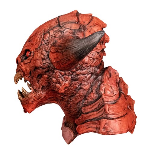 Mask Trick Or Treat Studios Dungeons & Dragons "The Pit Fiend" Full Latex Mask - Picture 7 of 8