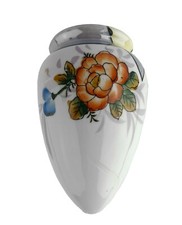 Goldcastle Handpainted Chikusa Porcelain Wall Pocket Made in Japan Flower Vase