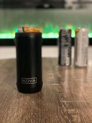 KOVA K-OG Insulated slim can koozie 12oz Black Claw BRU