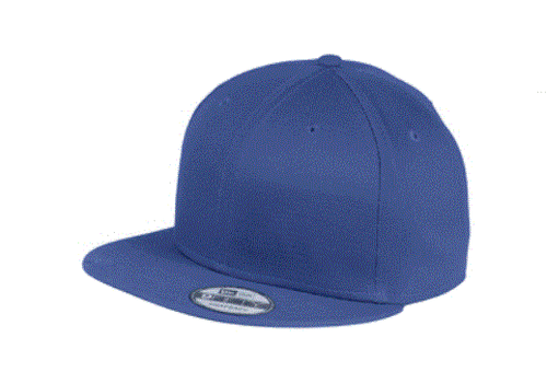 Cappello/cappello ROYAL New Era NE400 9Fifty con bordo bianco bandiera USA tesa piatta posteriore a scatto - Foto 2 di 4