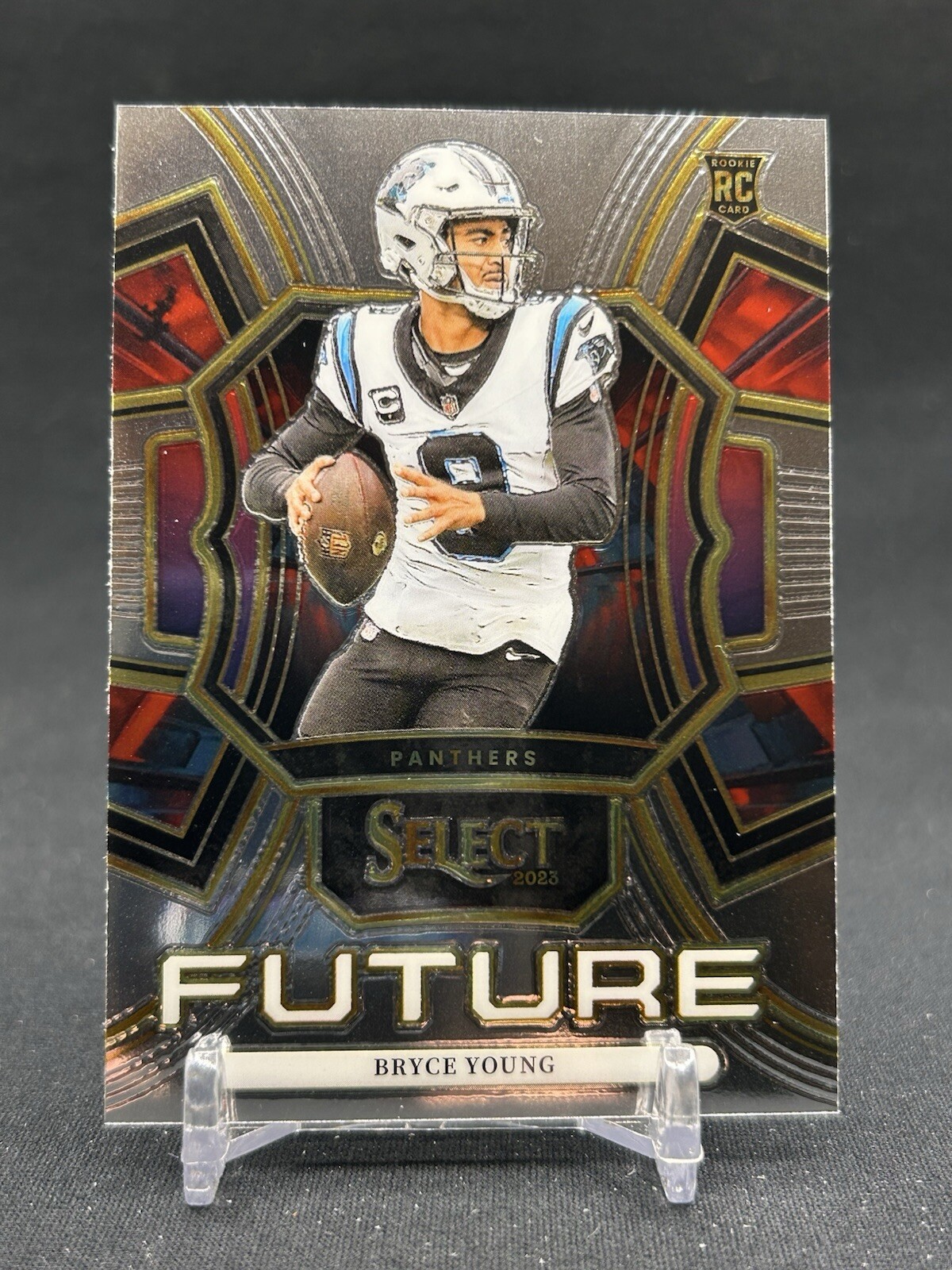 2023 Panini Select Future #FUT-BYO Bryce Young Rookie Card RC Panthers 🚨