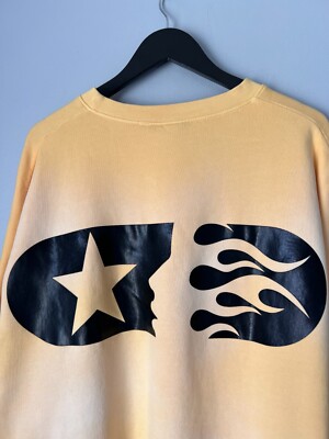 Hellstar Sports Crewneck Sweatshirt - Size XL - Yellow - NEW | eBay
