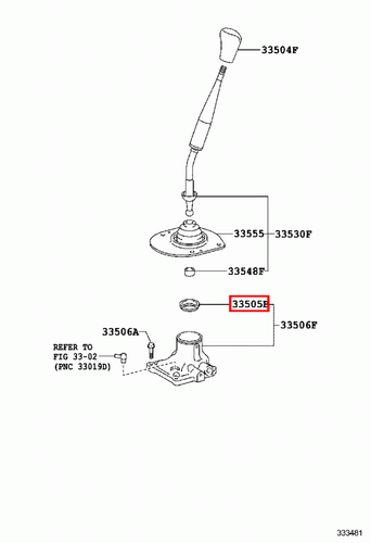 Genuine LandCruiser HZJ80 HJ75 HJ61 HJ60 Manual MT Gear Shift Lever Seat Bush - Picture 15 of 20