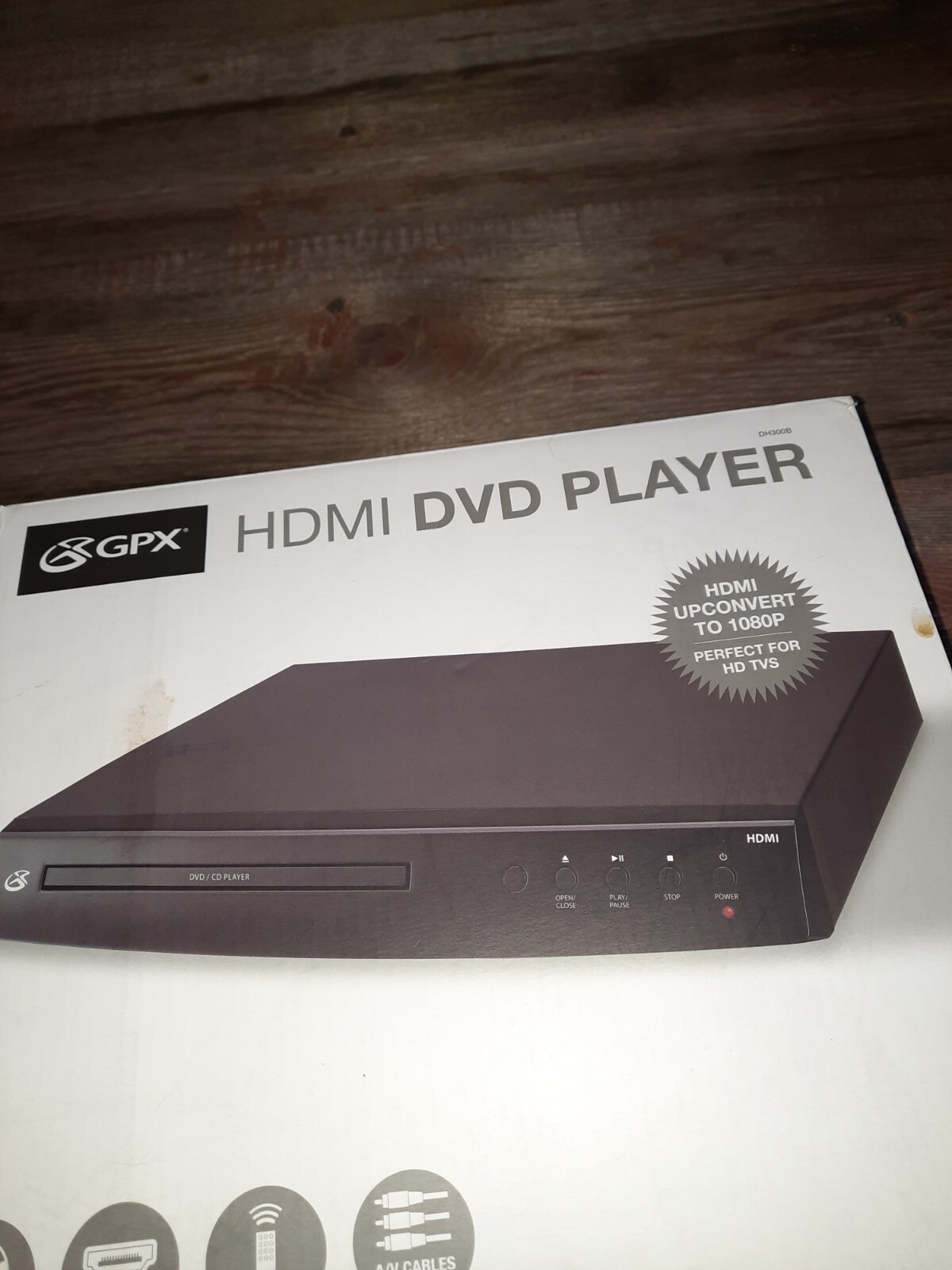 GPX HDMI DVD player. New in original box. Remotes included. A/V cables included 47323022302 eBay