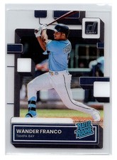 2022 Panini Vhronicles Baseball Clearly Donruss Wander Franco Rated Rookie #53