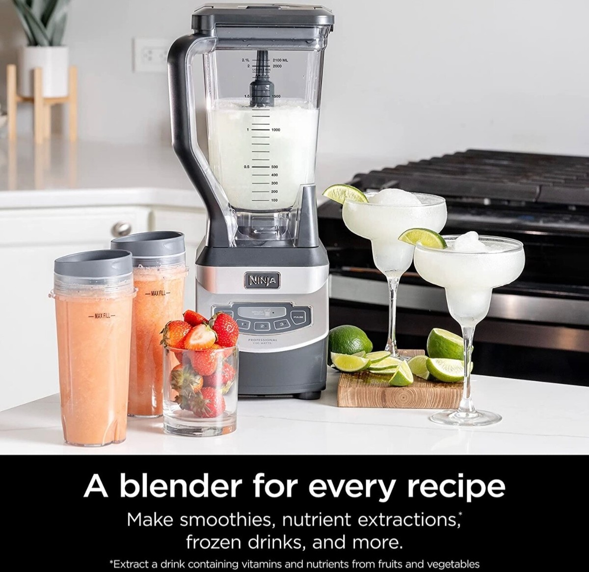 Ninja BL660 Professional Compact Smoothie & Food Processing 