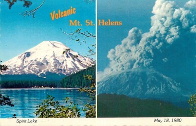 Postcard Mount St. Helens Volcano Eruption, Washington - #7