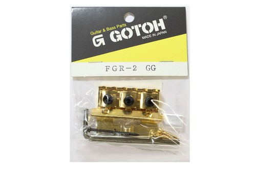 GOTOH FGR-2 Floyd Rose Guitar Locking Nut Top Mount R2 1 5/8"(41mm) - Gold - Picture 2 of 3
