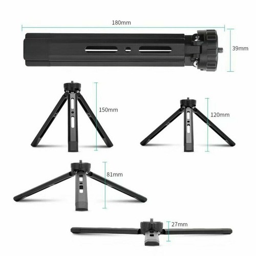 Mini Tripod Holder Mobile Phone Camera Tripod Stand Video Selfie Stick Stand Kit - Picture 11 of 11