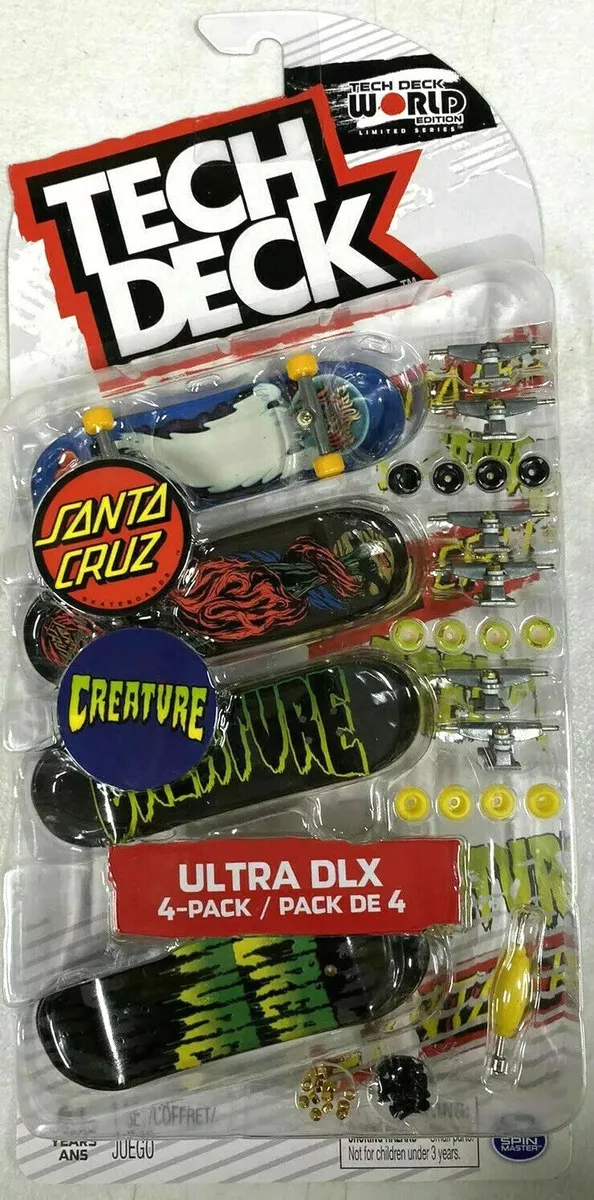 Tech Deck Ultra DLX 4 Pack